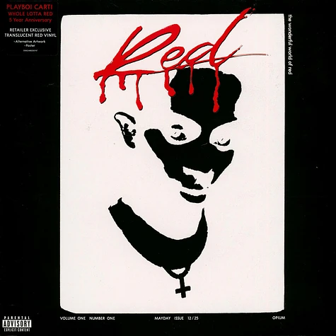 playboi carti whole lotta red LP5year 新品 Playboi Carti - Whole Lotta Red (5th Anniversary Edition)(Ltd