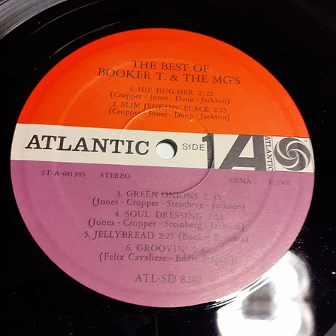 Booker T & The MG's - The Best Of Booker T & The MG's - Vinyl LP - 1968