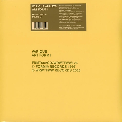V.A. - Art Form I