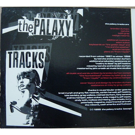 Palaxy Tracks - The Long Wind Down - CD - 2000 - US - Original | HHV