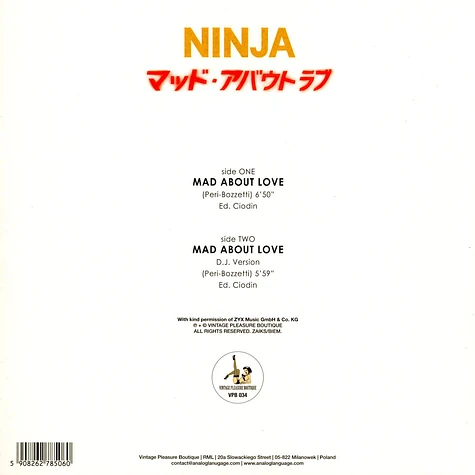 Ninja - Mad About Love