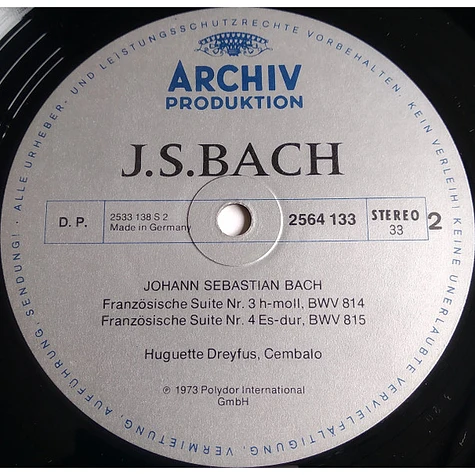 Johann Sebastian Bach - Cembalowerke / Works For Harpsichord