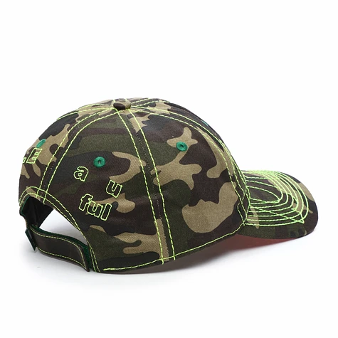 b.Eautiful - Vapor 6 Panel Hat (Drill Camo / Neon Yellow) | HHV