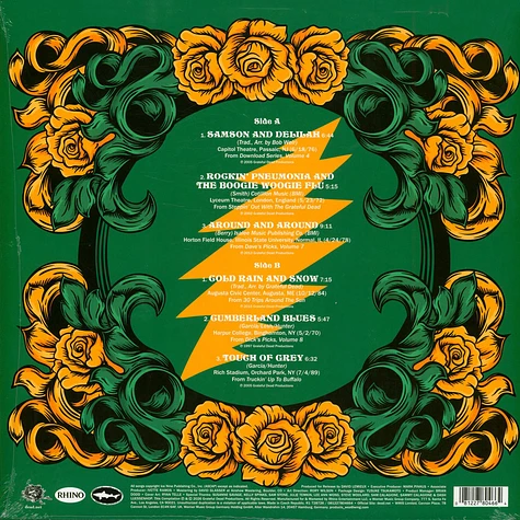 Grateful Dead - On A Back Porch Vol. 3 180 Gram Record Store Day