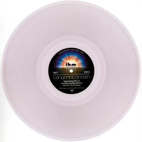 Tangerine Dream レコード promo Tangerine Dream - Los Santos Night Train Record Store Day 2026
