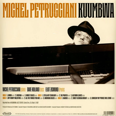 Michel Petrucciani Trio - Live At Kuumbwa 1987 Record Store Day