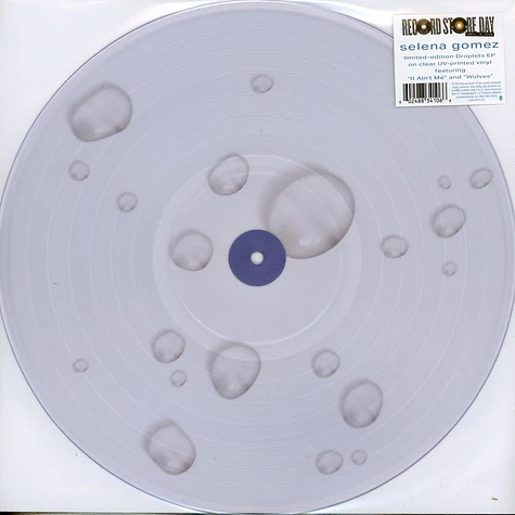 Selena Gomez - Droplets EP Record Store Day 2026 Clear & Glitter