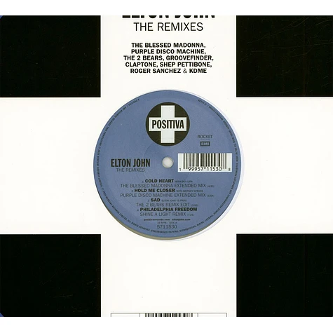 Elton John - Positiva Presents: Elton John - The Remixes Record