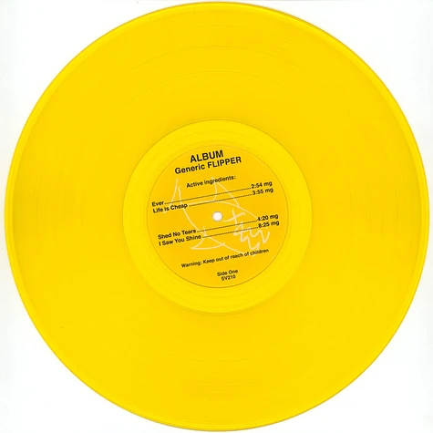 Flipper - Generic Flipper Translucent Yellow Vinyl Edition - Vinyl