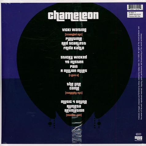 u*a様 Prince / chameleon 1-10 プリンス コレクターズボックス『Chameleon Vol.1-10』新装パッケージ
