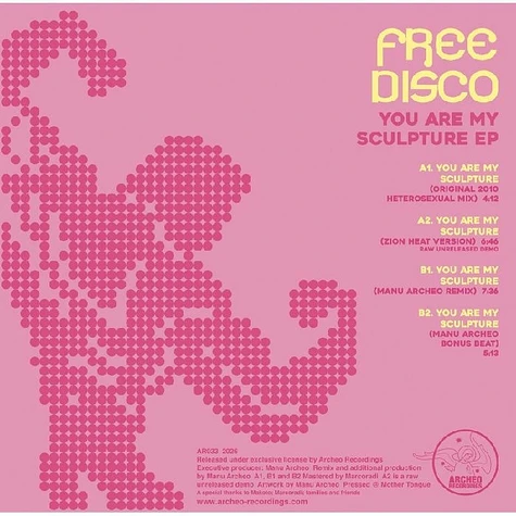 Free Disco - You Are My Sculpture EP