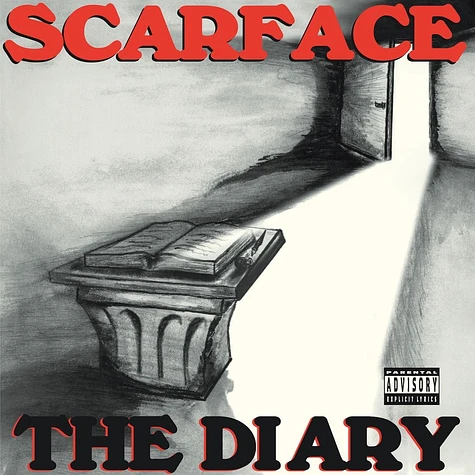 Scarface - The Diary HHV Exclusive Bloodshot Red Vinyl Edition With Obi Strip