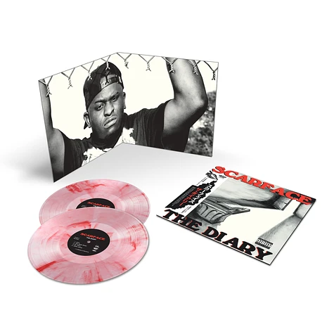 Scarface - The Diary HHV Exclusive Bloodshot Red Vinyl Edition With Obi Strip