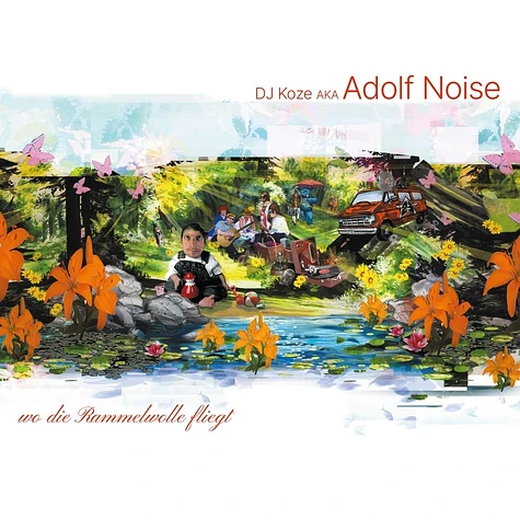 DJ Koze aka Adolf Noise - Wo Die Rammelwolle Fliegt HHV Exclusive Splatter Vinyl Edition