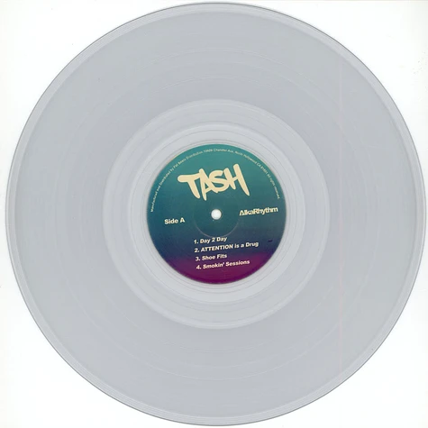 Tash (Tha Alkaholiks) - Attention Is A Drug Clear Glass Vinyl