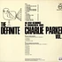 Charlie Parker - The Definitive Charlie Parker Vol. 2