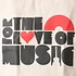 101 Apparel - For The Love Of Music Tote Bag