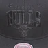 Mitchell & Ness - Chicago Bulls NBA Arch Black On Black Snapback Cap