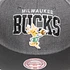Mitchell & Ness - Milwaukee Bucks NBA Arch W/Logo G2 Snapback Cap