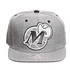Mitchell & Ness - Dallas Mavericks NBA Dark Grey Road XL Snapback Cap
