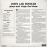 John Lee Hooker - John Lee Hooker Plays And Sings The Blues