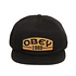 Obey - Unfiltered Snapback Cap