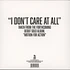 Garrett Klahn - I Don't Care At All