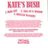 Kate's Bush - 3 Song Flexidisc