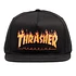 Thrasher - Flame Logo Structured Snapback Cap