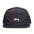 Stüssy - Nylon Poly Stock Logo Camp 5-Panel Cap