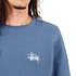 Stüssy - Basic Logo Applique Crewneck Sweater