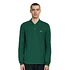 2 Ply Regular Pique Longsleeve Polo Shirt (Green)