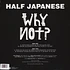 Half Japanese - Why Not? Colored Vinyl Edition