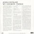 John Coltrane - My Favorite Things Gatefold Sleeve Edition