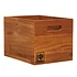 7" Storage Box "Singles Going Steady" (140) (Oiled Oak)