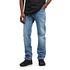 Klondike Pant "Mills" Stretch Denim, 14 oz (Blue Worn Bleached)