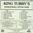 King Tubby - Dance Hall Style Dub