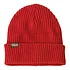 Fisherman's Rolled Beanie (Hot Ember)