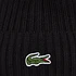 Lacoste - Embroidered Green Crocodile Beanie