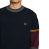 Fred Perry - Colourblock Crew Neck Jumper