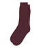 Merino Wool Blend Sock (Oxblood Red)