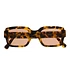 Apollo Sunglasses (Havana / Orange Solid Lens)