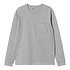 L/S Pocket T-Shirt (Grey Heather)