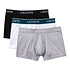 Pack Of 3 Trunks (Black / White / Silver Chine)