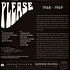Please - 1968 · 1969 White Vinyl Edition