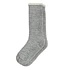 Double Face Crew Socks (Medium Gray)