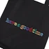 have a good time - Colorful Outline Side Logo Tote