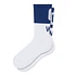 WIP Socks (White / Lazurite)