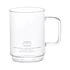 Puebco - Borosilicate Glass Mug Shallow Stacking