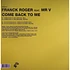 Franck Roger Feat. Mr. V - Come Back To Me